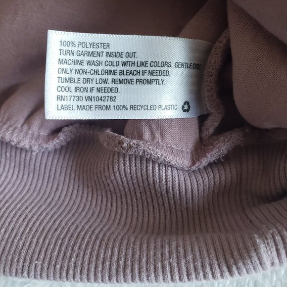 UNIVERSAL THREAD Sherpa Scoop Neck Raglan Pullover Mauve Sweater SZ XS - Picture 12 of 12